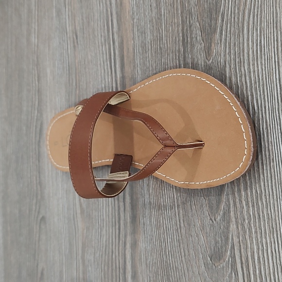 2 For 1 Ann Taylor LOFT Sandals New Brown Flip Flops Pink Orange Red Sandals 6 - Picture 5 of 15